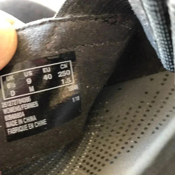 Clarks Cloud-stepper Black Strap Velcro - Picture 3 of 5